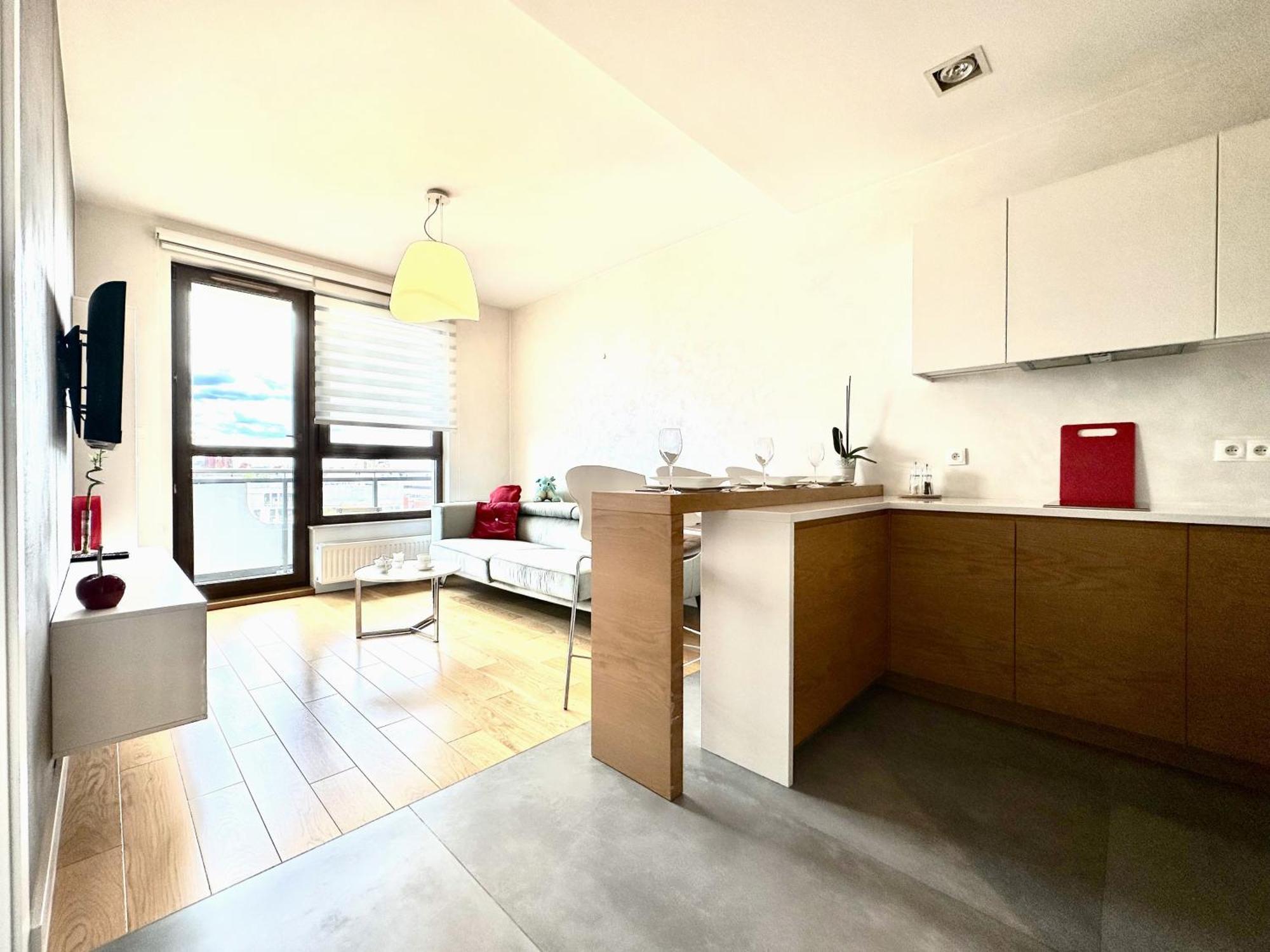 Apartment Podwale 2 - Self Check-in 20h ~parking & Lift